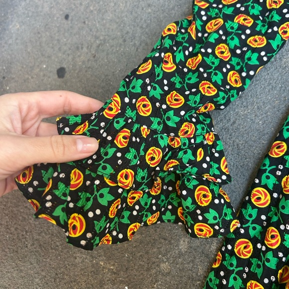 Batsheva Collared floral mini cotton dress - Picture 7 of 10